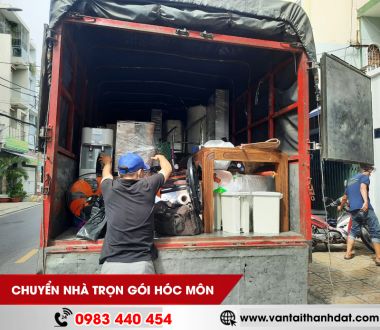 Dịch vụ chuyển nhà huyện Hóc Môn chi phí thấp, hiệu quả cao