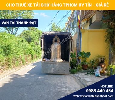 Xe Tải Chở Hàng TPHCM Chất Lượng, Cam Kết Uy Tín, Giá Cạnh Tranh