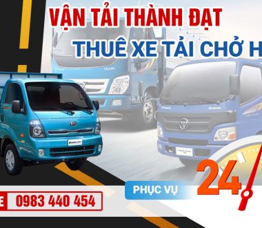 [BÁO GIÁ] Dịch vụ xe tải chở hàng tại TPHCM - GIÁ RẺ & UY TÍN