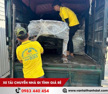 Dịch vụ chuyển nhà liên tỉnh trọn gói giá rẻ tại TPHCM