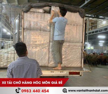 Xe tải chở hàng Hóc Môn với giá cước rẻ, an toàn & nhanh chóng