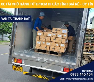 Xe tải chở hàng đi tỉnh với GIÁ CƯỚC SIÊU RẺ ✅ [ĐÃ XÁC MINH]