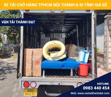 Dịch vụ cho thuê xe tải chở hàng trọn gói giá rẻ tại TPHCM