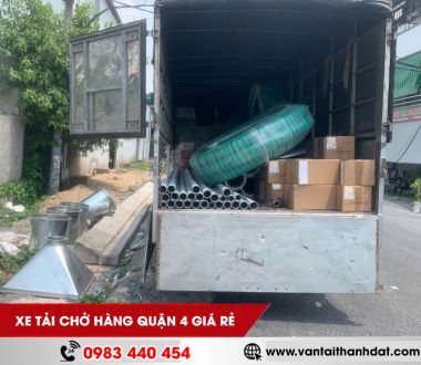 Dịch vụ thuê xe tải chở hàng Quận 4 nhanh chóng 24/7 – Giá tốt nhất