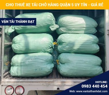 Cho thuê xe tải chở hàng trọn gói tại quận 5 ✅ [GIÁ SIÊU RẺ] & [UY TÍN NHẤT]