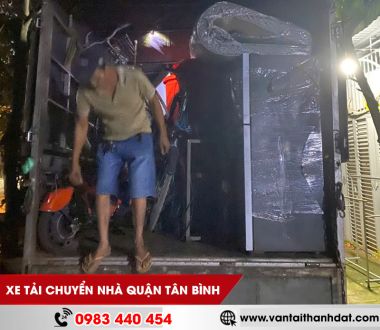 Dịch vụ xe tải chuyển nhà quận Tân Bình nhanh chóng, uy tín, giá rẻ