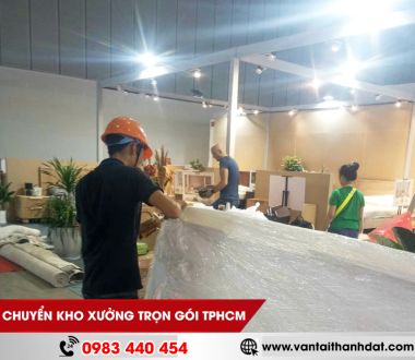 Dịch vụ chuyển kho xưởng trọn gói giá rẻ, nhanh chóng tại TPHCM