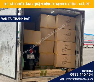 Xe Tải Chở Hàng Quận Bình Thạnh | Vận chuyển hàng hóa uy tín #1