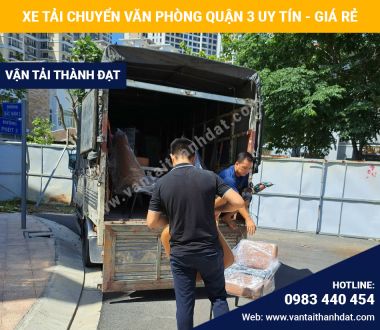 Dịch vụ chuyển văn phòng trọn gói quận 3 ✅ [GIÁ RẺ] & [UY TÍN]