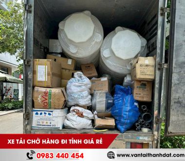 Thuê xe tải chở hàng đi tỉnh giá rẻ tại TPHCM [GỌI LÀ CÓ XE]