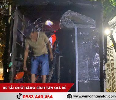 Cho Thuê Xe Tải Chở Hàng Quận Bình Tân – Phục Vụ 24/7, Giá Rẻ