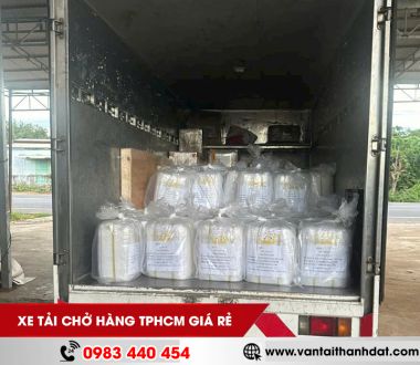 Dịch vụ cho thuê xe tải chở hàng tại TPHCM giá rẻ, nhanh chóng