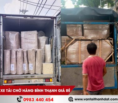Cho thuê xe tải chở hàng tại Bình Thạnh giá rẻ uy tín, nhanh gọn