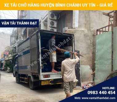 Xe tải chở hàng Huyện Bình Chánh Giá rẻ - Phục vụ 24/24