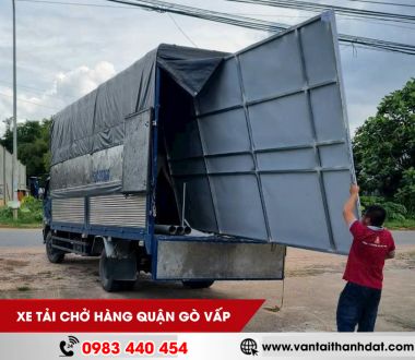 Xe Tải Chở Hàng Quận Gò Vấp Giá Rẻ ⭐ Đảm Bảo An Toàn Hàng Hoá