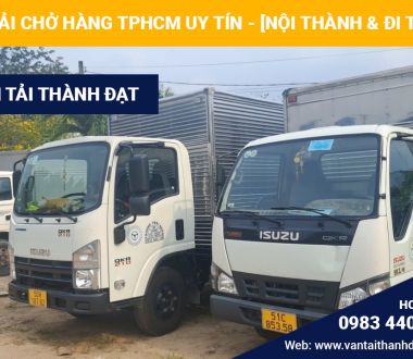 Đơn vị cho thuê xe tải chở hàng TPHCM giá rẻ uy tín nhất