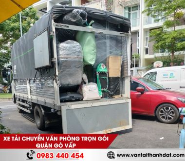 Dịch vụ chuyển văn phòng quận Gò Vấp chuyên nghiệp, tư vấn 24/7 nhiệt tình