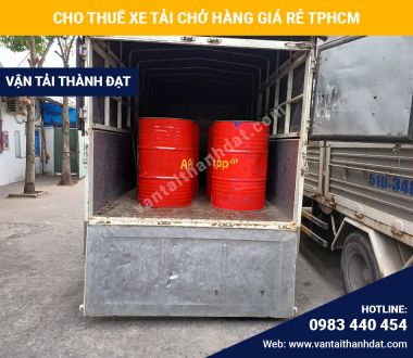 Cho thuê xe tải chở hàng (1-15 tấn) giá rẻ tại TPHCM - Vận Tải Thành Đạt