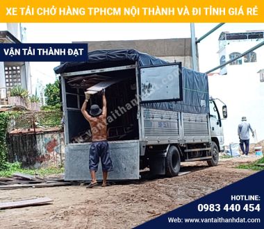 Cho thuê xe tải chở hàng giá rẻ uy tín tại TPHCM - Hotline: 0983 440 454
