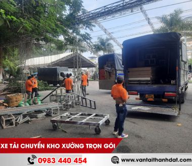 Dịch vụ vận chuyển di dời kho xưởng, nhà xưởng trọn gói tại TPHCM và đi tỉnh