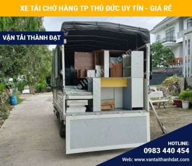 Dịch vụ cho thuê xe tải chở hàng giá rẻ tại Thành Phố Thủ Đức