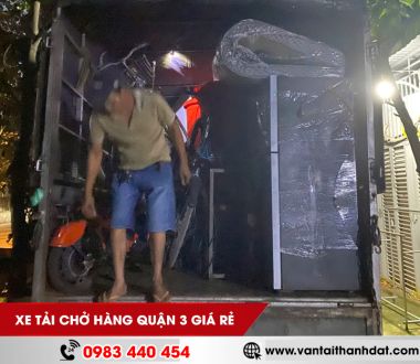 Cho Thuê Xe Tải Chở Hàng Quận 3 – Nhanh Chóng, Uy Tín, Giá Rẻ
