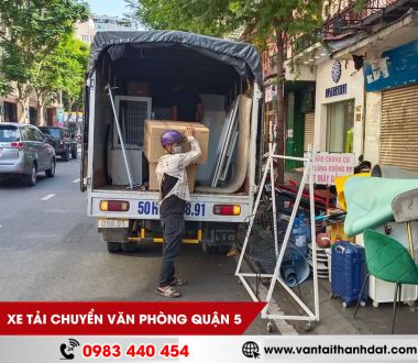 Bạn cần một dịch vụ chuyển văn phòng quận 5 gọn nhẹ, giá rẻ và hiệu quả?