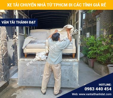 Cho thuê xe tải chuyển nhà liên tỉnh ✅ [GIÁ RẺ] & [UY TÍN]