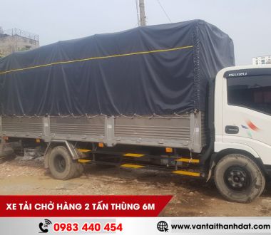 Cho thuê xe tải chở hàng 2 tấn giá rẻ tại TPHCM và đi tỉnh