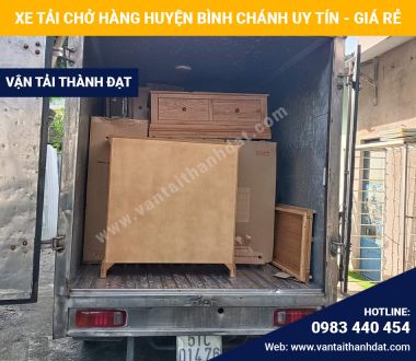 Cho thuê xe tải chở hàng huyện Bình Chánh GIÁ RẺ - CHUYÊN NGHIỆP - PHỤC VỤ 24/7
