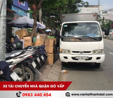 Dịch vụ xe tải chuyển nhà trọn gói quận Gò Vấp giá cực rẻ 