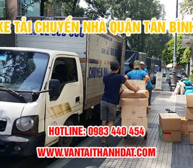 Cho thuê xe tải chuyển nhà, chở hàng giá rẻ uy tín tại quận Tân Bình
