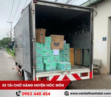 Dịch vụ cho thuê xe tải chở hàng huyện Hóc Môn giá rẻ, uy tín