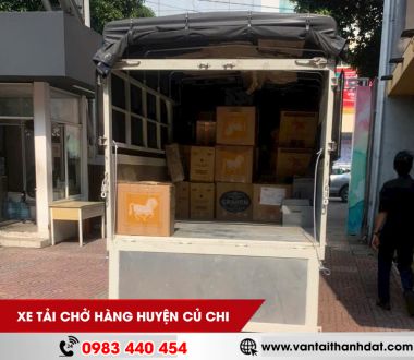 Dịch vụ cho thuê xe tải chở hàng Huyện Củ Chi giá rẻ, chất lượng