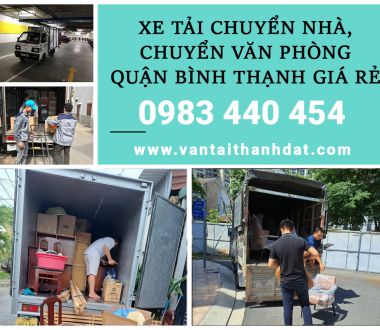 Dịch vụ chuyển nhà, chuyển văn phòng trọn gói tại quận Bình Thạnh GIÁ RẺ - UY TÍN 