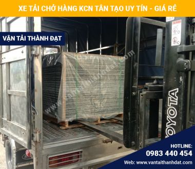 Xe tải chở hàng khu công nghiệp Tân Tạo ✅ [GIÁ RẺ]