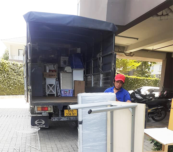 Thuê xe tải chở hàng tại KCN Linh Trung TP Thủ Đức giá rẻ
