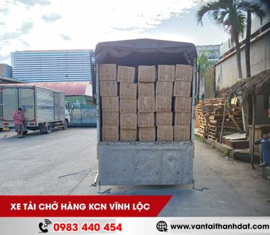 Xe Tải Chở Hàng KCN Vĩnh Lộc TPHCM Giá Rẻ, Nhanh Chóng 24/7