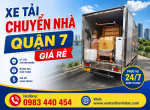 Thuê Xe Tải Chuyển Nhà Quận 7 Giá Rẻ, Nhanh Chóng [GỌI LÀ CÓ XE]