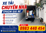 Xe Tải Chuyển Nhà TPHCM Giá Rẻ – Nhanh Chóng, An Toàn