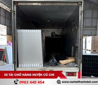 Dịch vụ thuê xe tải chở hàng Củ Chi giá rẻ, uy tín, nhanh chóng