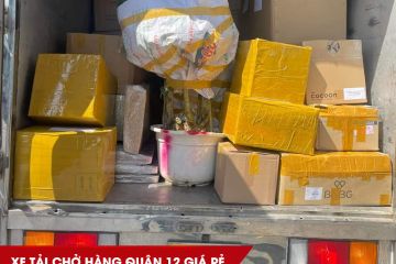Xe Tải Chở Hàng Quận 12 – Vận Chuyển Nhanh Chóng, An Toàn