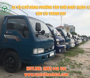 Xe tải chở hàng giá rẻ chuyên nghiệp tại Phường Tân Thới Nhất Quận 12 - Hotline: 0983 440 454