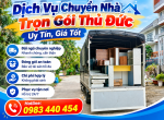 Dịch Vụ Chuyển Nhà Trọn Gói Thủ Đức Uy Tín, Giá Tốt