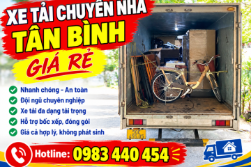Xe Chuyển Nhà Quận Tân Bình Giá Rẻ, Uy Tín | 24/7