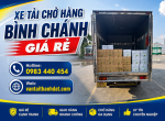 Xe Tải Chở Hàng Bình Chánh Giá Rẻ, Nhanh Chóng, Phục Vụ 24/7