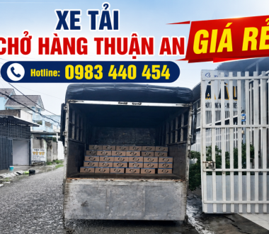 Xe Tải Chở Hàng Thuận An Giá Rẻ | Uy Tín, Phục Vụ 24/7