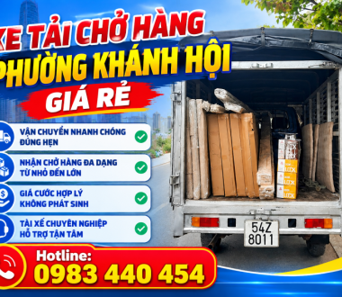 Xe Tải Chở Hàng Phường Khánh Hội Nhanh, An Toàn, Giá Tốt