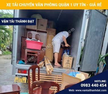 Dịch vụ chuyển văn phòng trọn gói tại quận 1 - Xe tải chở thuê quận 1 ✅ [GIÁ RẺ]