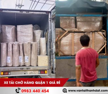 Dịch vụ xe tải quận 1 chở hàng thuê ✓uy tín ✓giá rẻ cạnh tranh